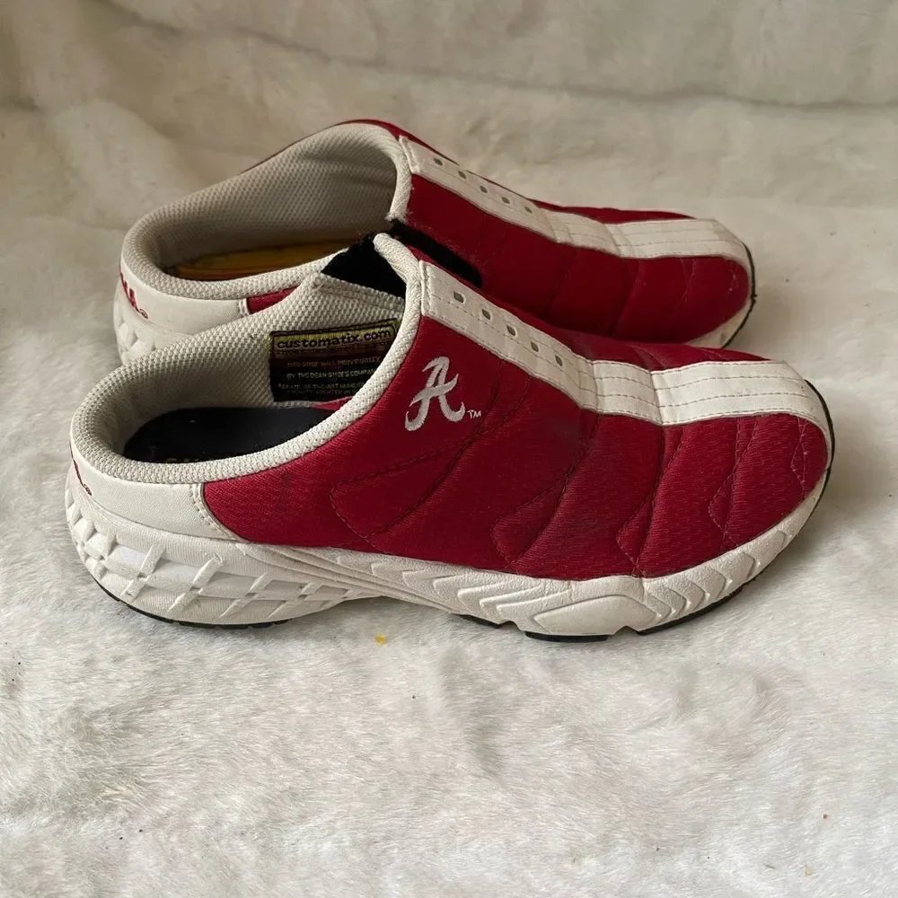 Mens AlabamaVolunteers Red & White Customatrix Athletic Tennis Slip-on SZ5.5